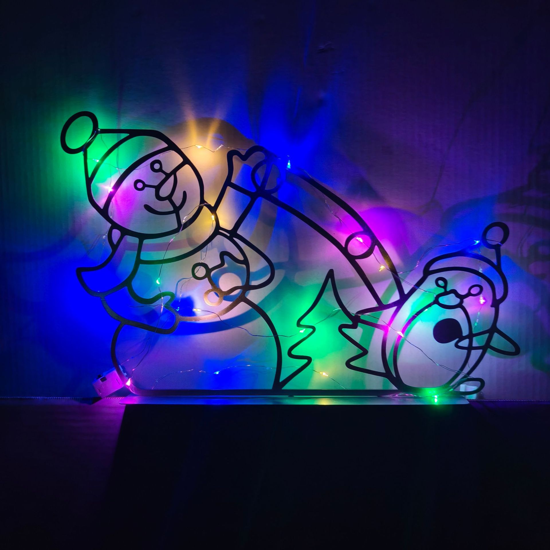 Animated Snowball Light LED Gl - Outdoor Furniture Decor recension och pris