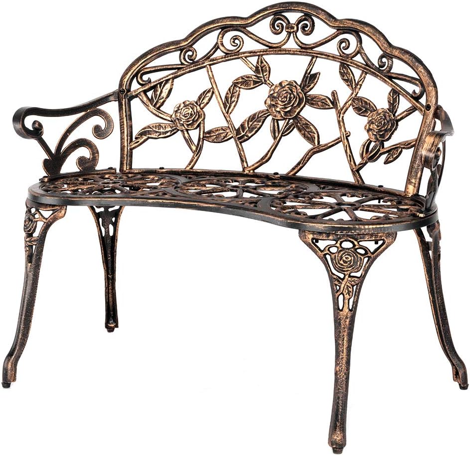 Outdoor Metal Garden Bench, Ro - Outdoor Furniture One Piece recension och pris
