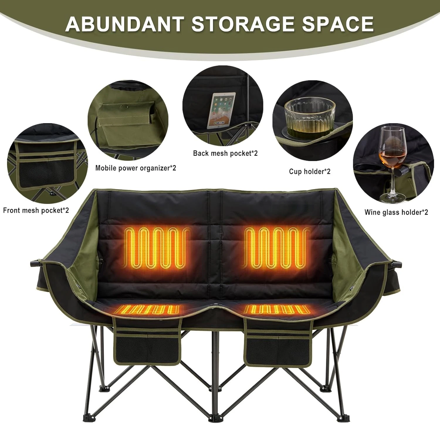 Custom Factory Portable Couple - Outdoor Furniture Factory recension och pris