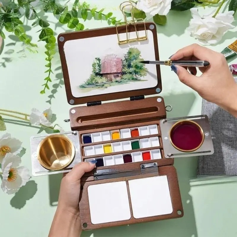 Foldable Wooden Paint Palette  - Outdoor Furniture Paint recension och pris