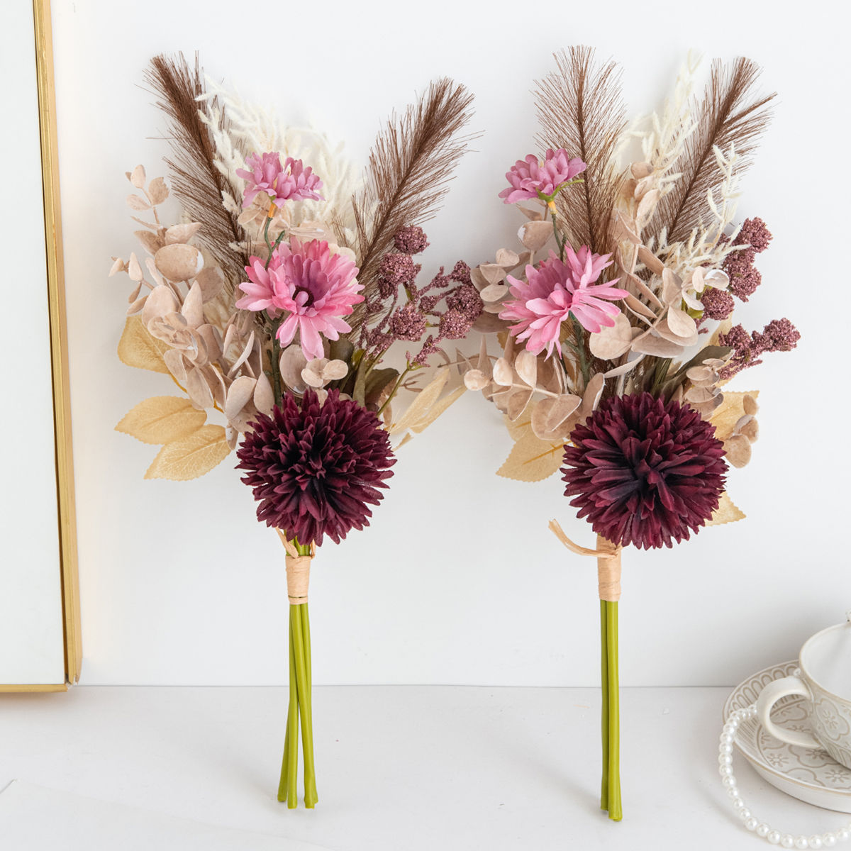1pcs Simulated Dahlia Chrysant - Outdoor Furniture Decor recension och pris