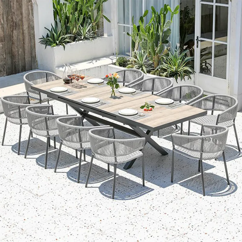 Nordic Outdoor Dining Table an - Outdoor Furniture Dining Set recension och pris