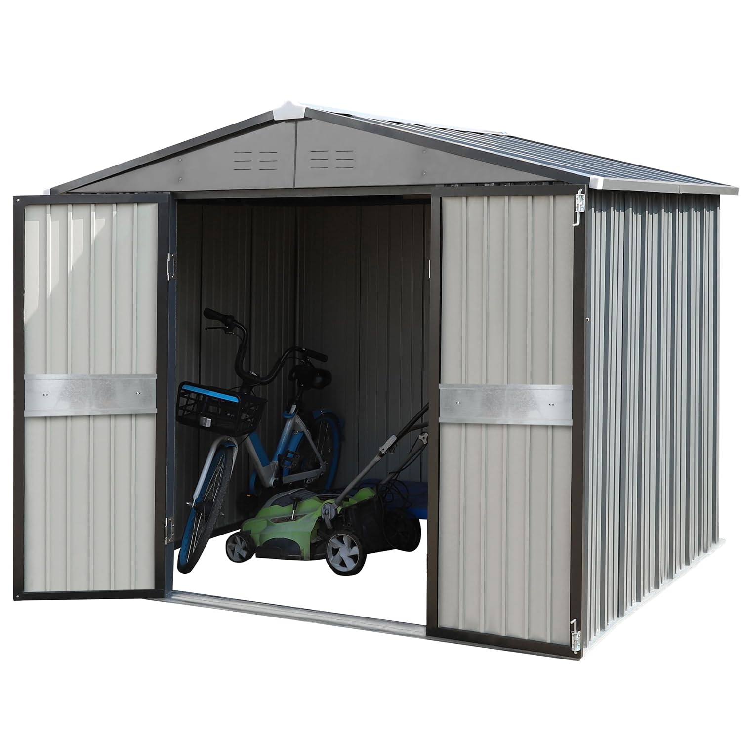 10' x 10' Outdoor Storage Shed - Outdoor Furniture Patio recension och pris