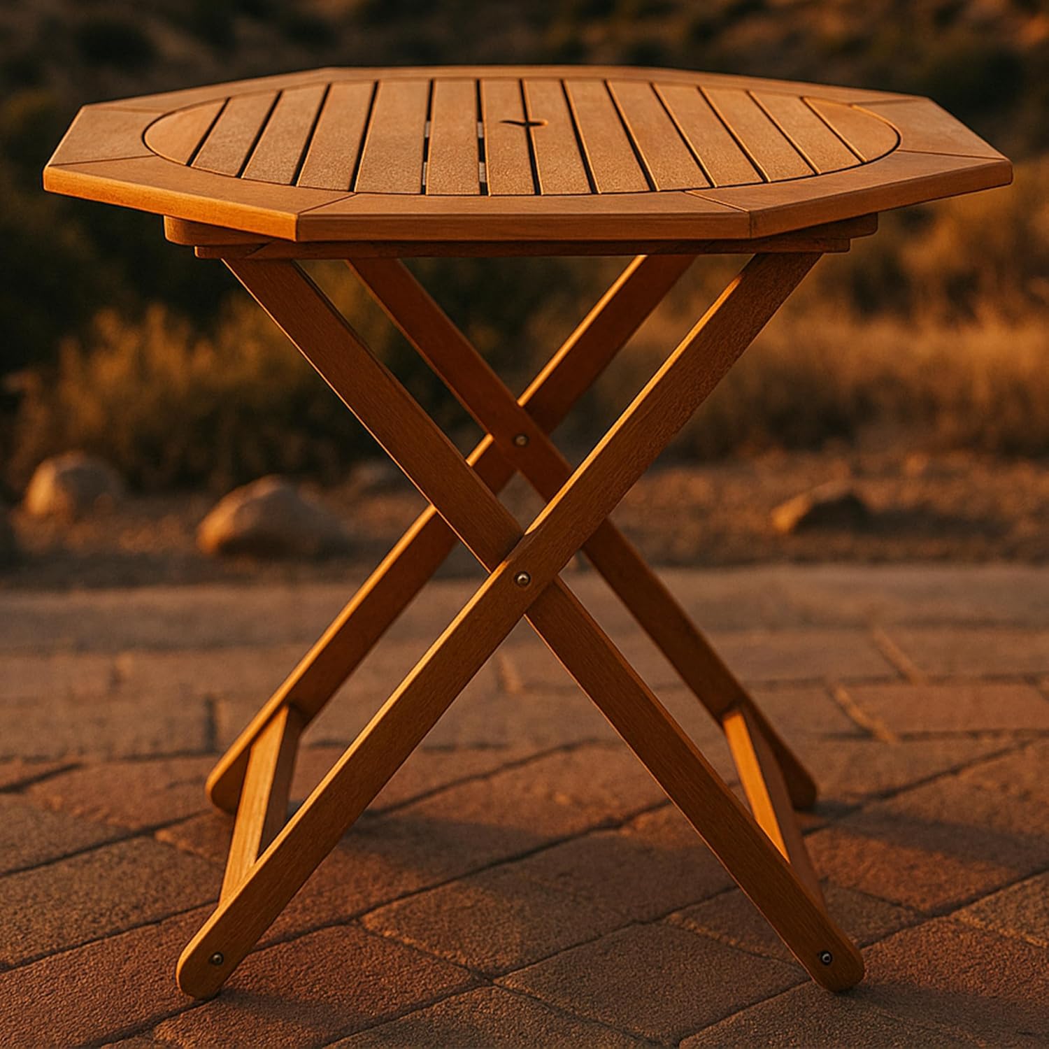 Meranti Wood Folding Outdoor T - Outdoor Furniture One Piece recension och pris