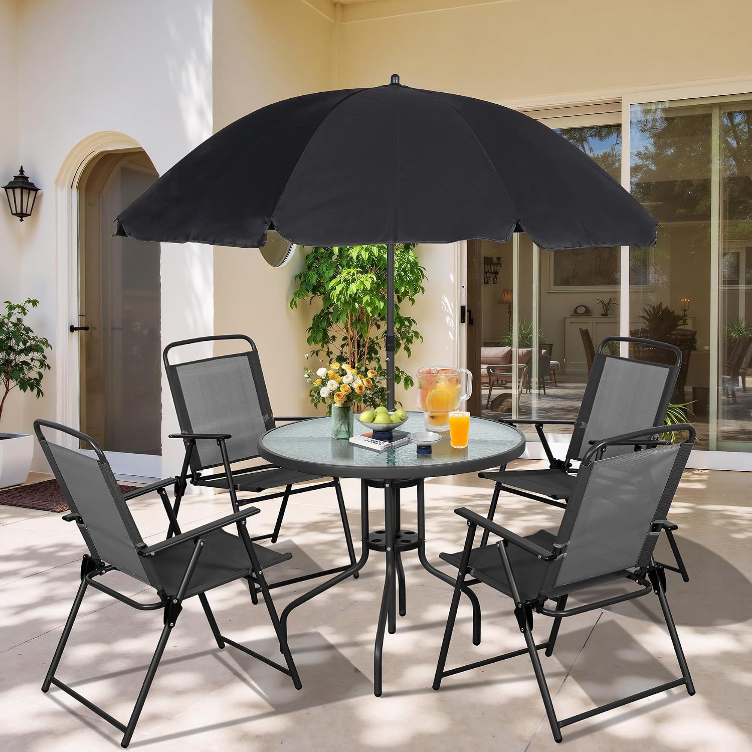 Metal Patio Dining Set Outdoor - Outdoor Furniture Dining Set recension och pris
