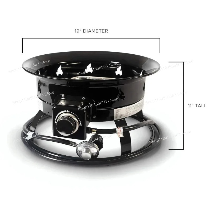 Portable Propane Fire Pit 58,0 - Outdoor Furniture And Fire Pit recension och pris