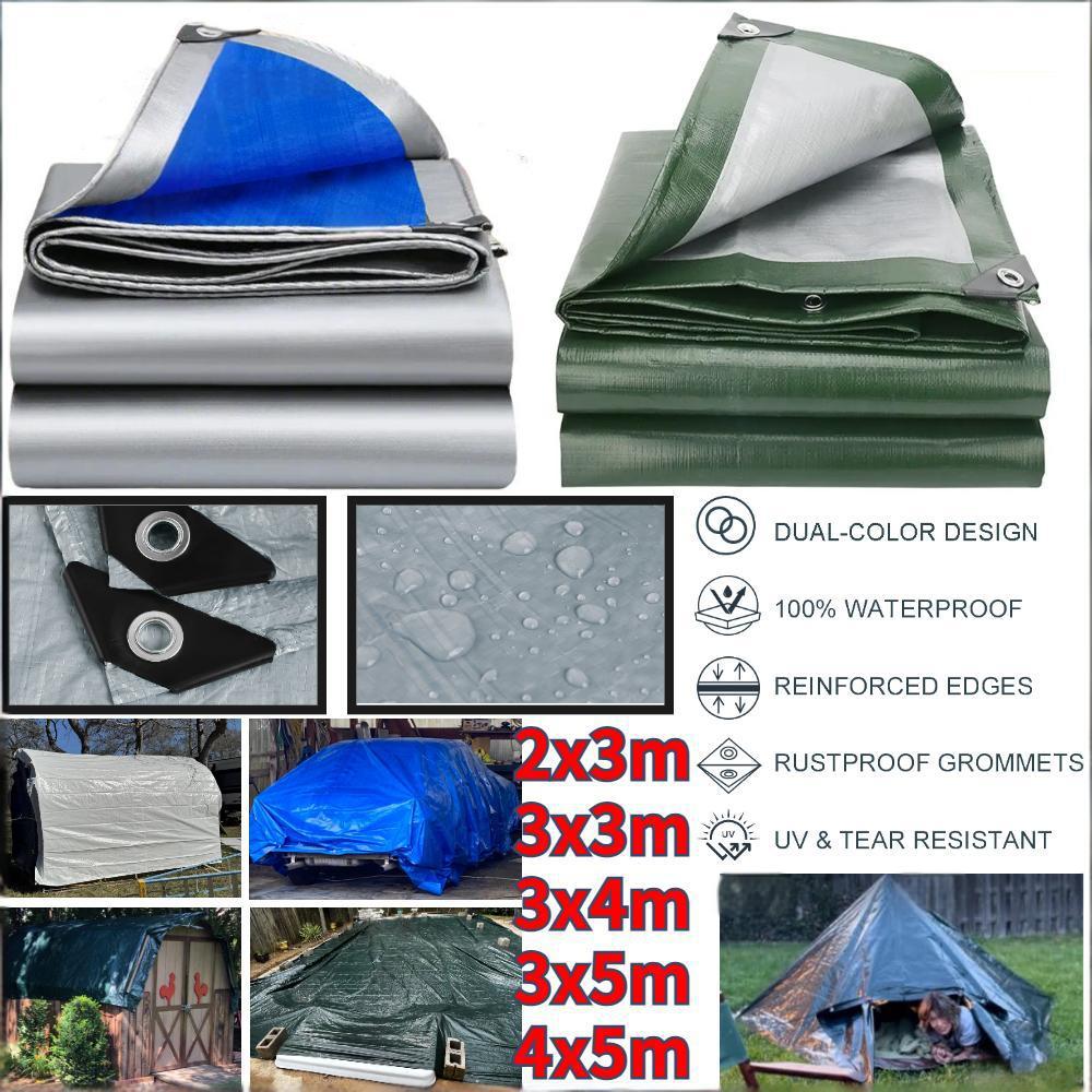 PE Tarp Waterproof Large Sheet - Outdoor Furniture Sunbrella recension och pris