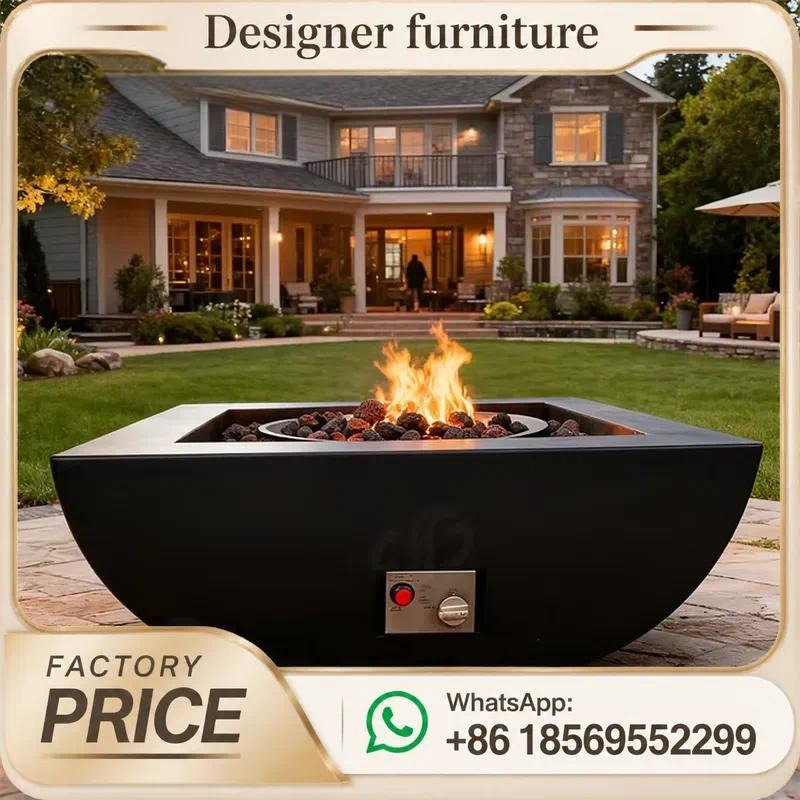 Custom Outdoor Gas Fire Pit Ta - Outdoor Furniture And Fire Pit recension och pris