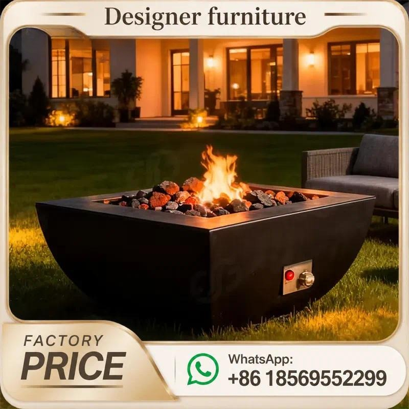 Custom Outdoor Gas Fire Pit Ta - Outdoor Furniture And Fire Pit recension och pris