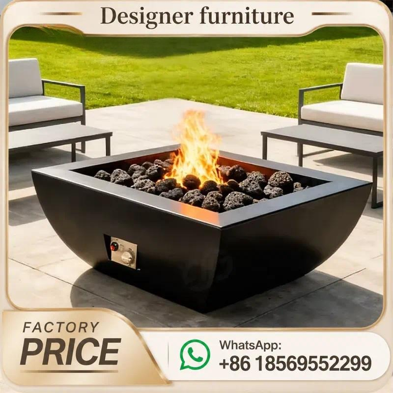 Custom Outdoor Gas Fire Pit Ta - Outdoor Furniture And Fire Pit recension och pris