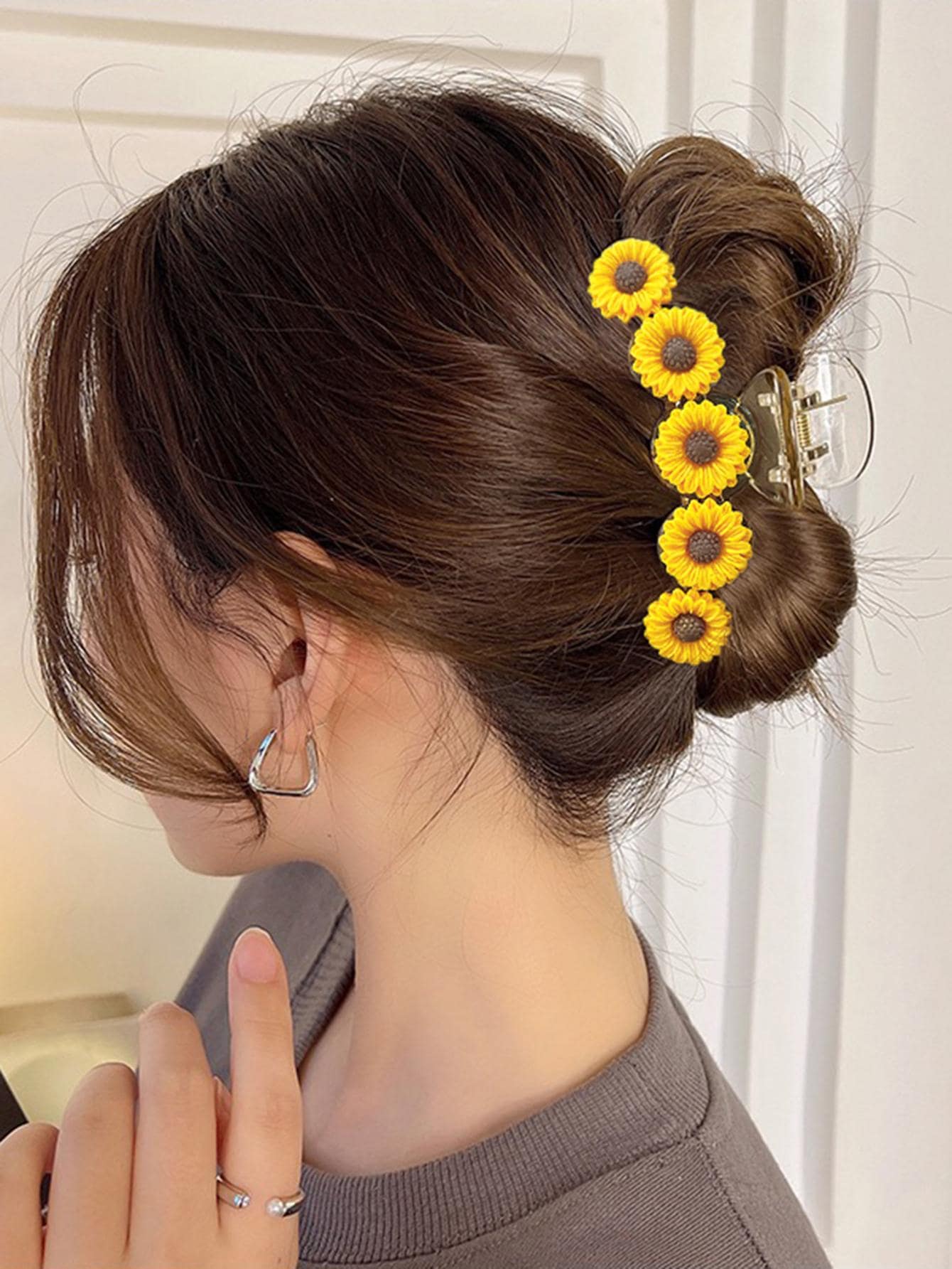 Flower Decor Hair Claw Boho Pe - Outdoor Furniture Decor recension och pris