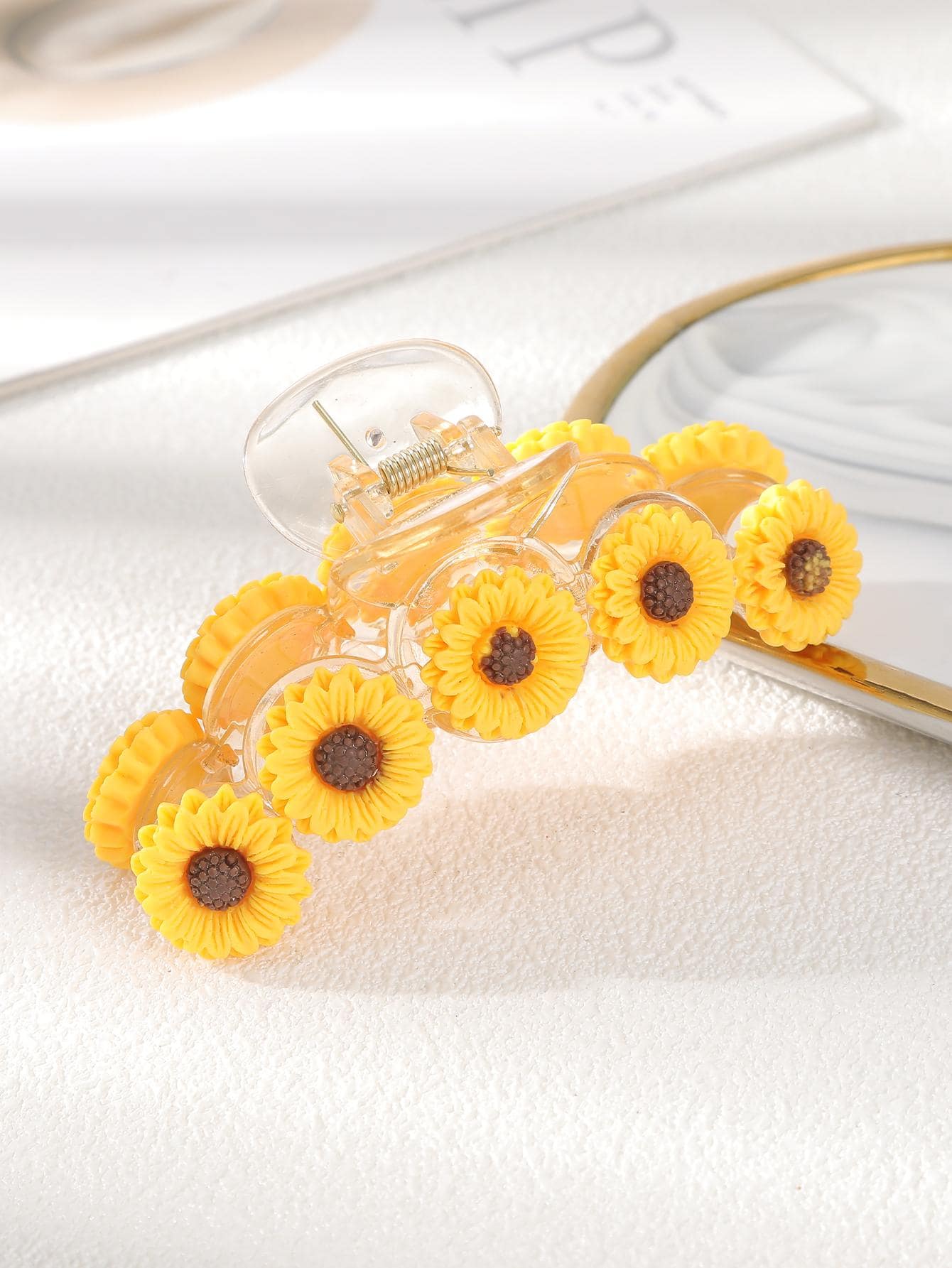 Flower Decor Hair Claw Boho Pe - Outdoor Furniture Decor recension och pris