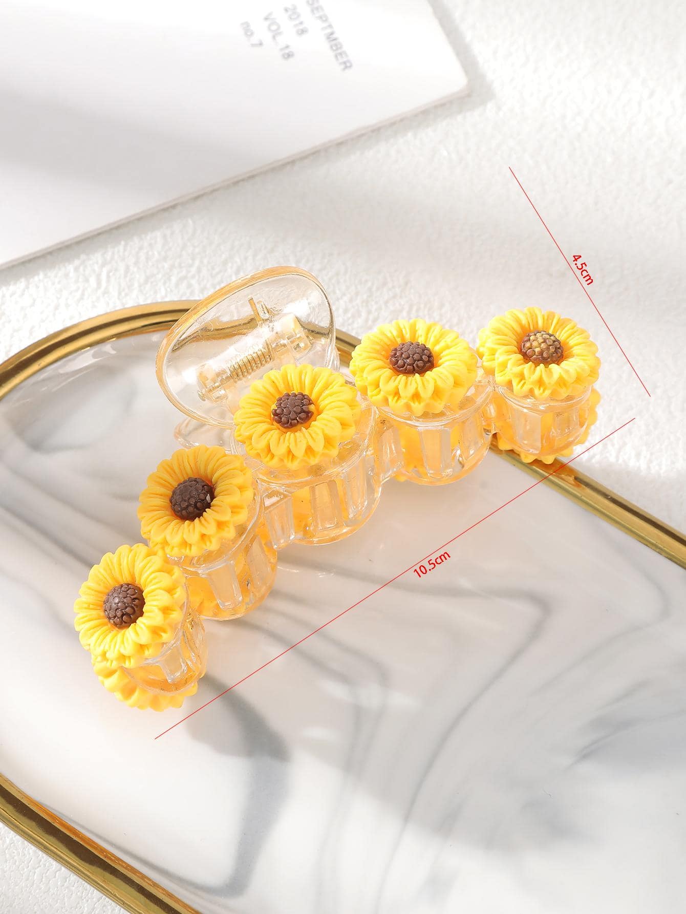 Flower Decor Hair Claw Boho Pe - Outdoor Furniture Decor recension och pris