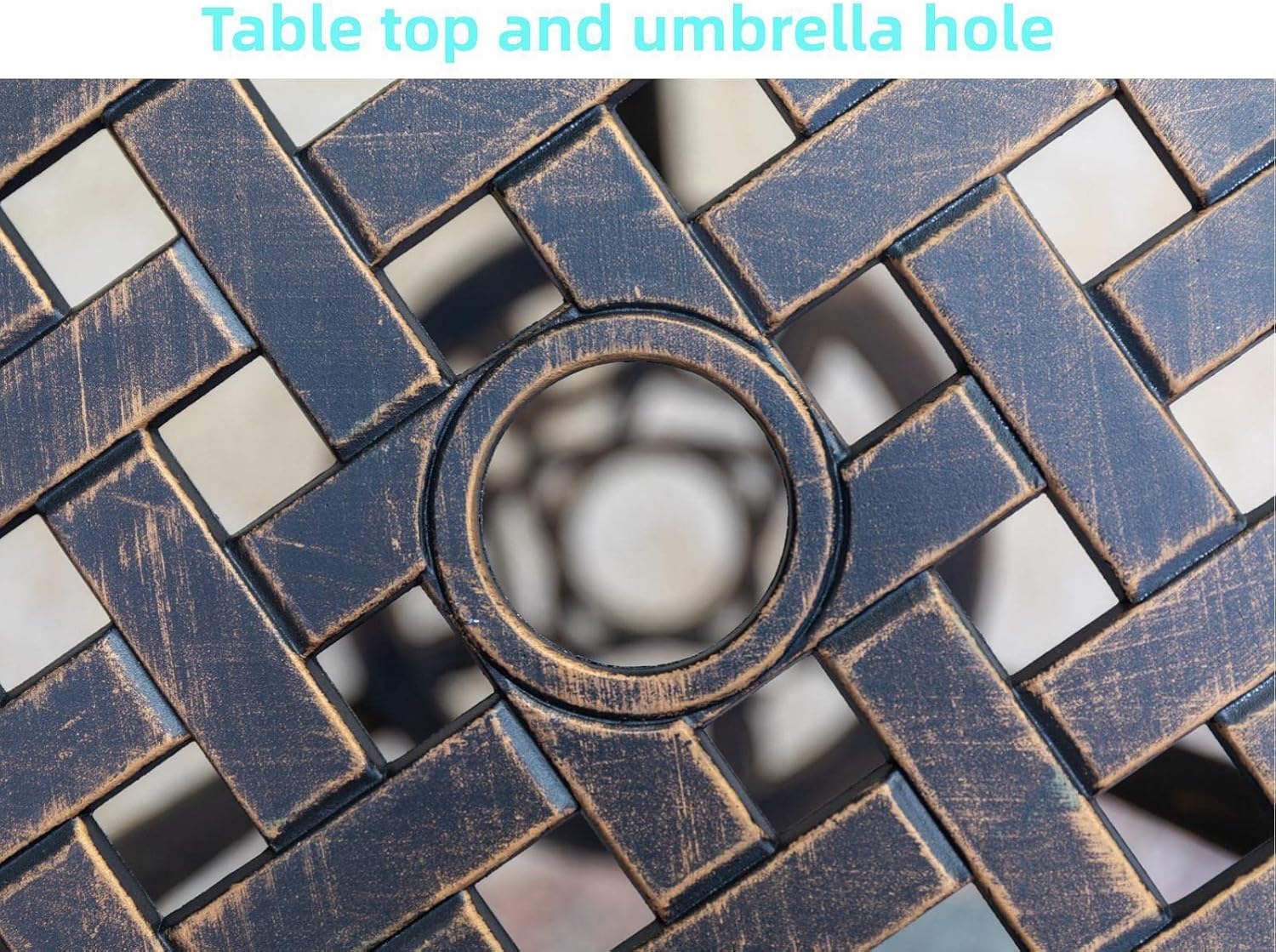 Bronze rust-resistant cast alu - Outdoor Furniture Patio recension och pris