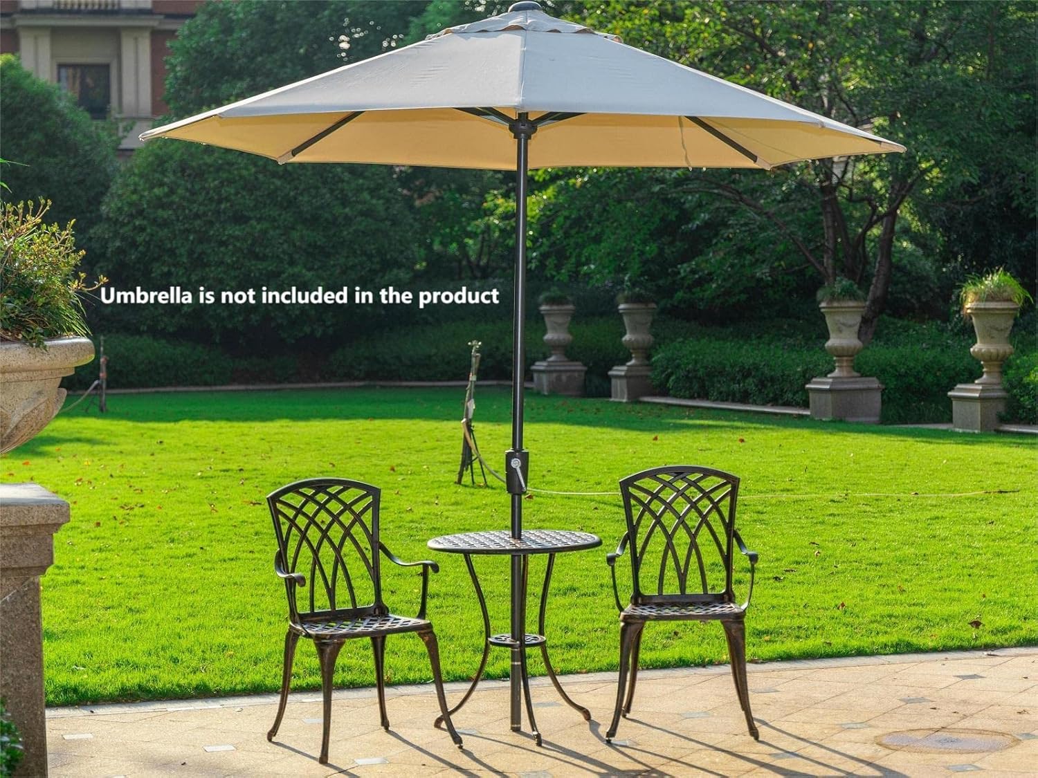 Bronze rust-resistant cast alu - Outdoor Furniture Patio recension och pris