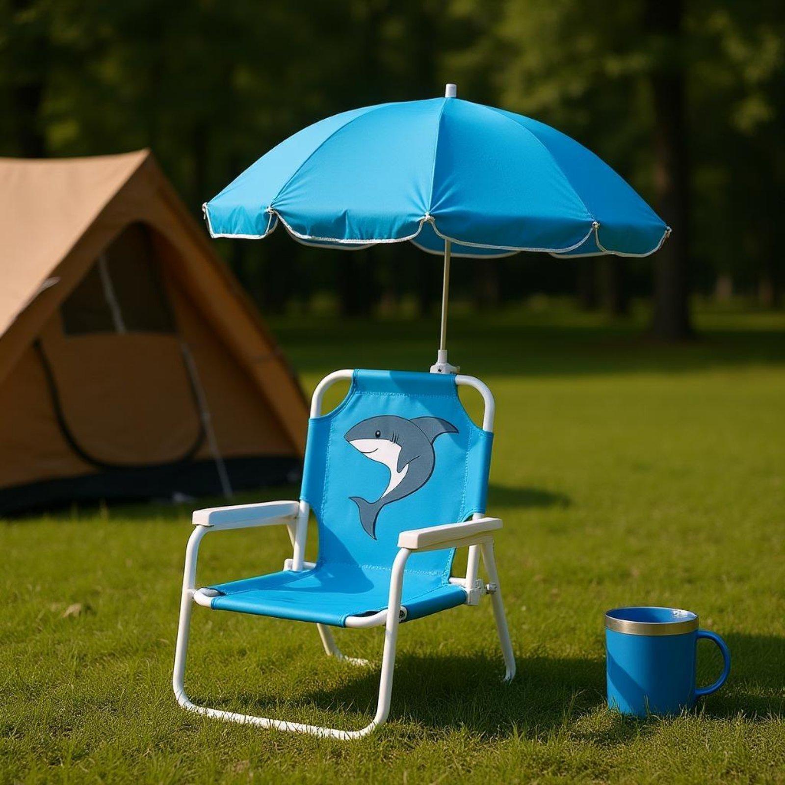 Kids Beach Chair with Umbrella - Outdoor Furniture Sunbrella recension och pris