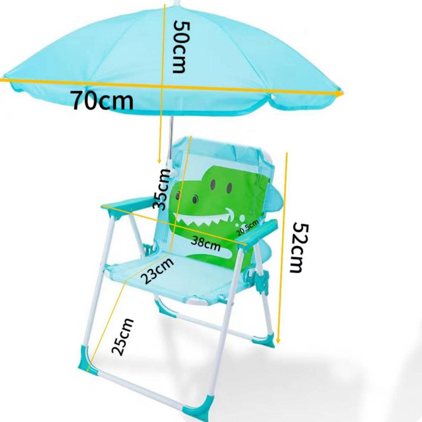 Kids Beach Chair with Umbrella - Outdoor Furniture Sunbrella recension och pris