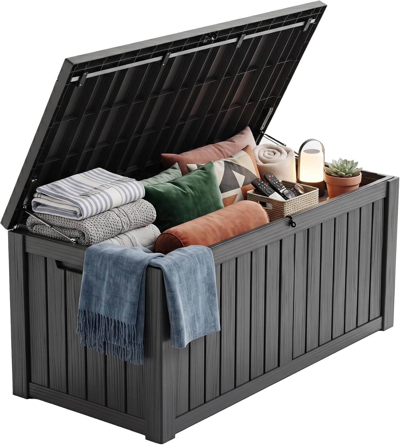 200 Gallon Lockable Resin Deck - Outdoor Furniture Cushion recension och pris