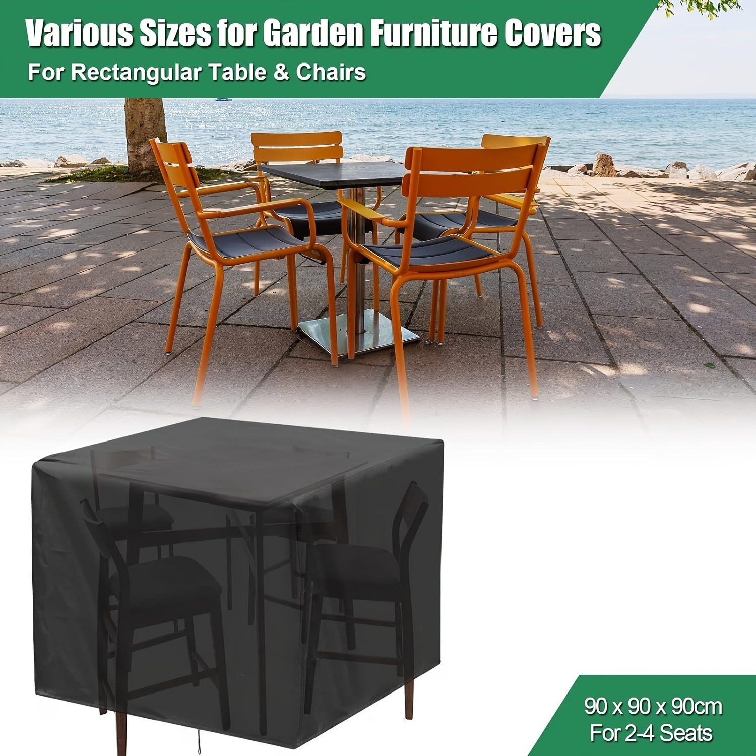 Heavy-Duty 210D Outdoor Garden - Outdoor Furniture Patio recension och pris