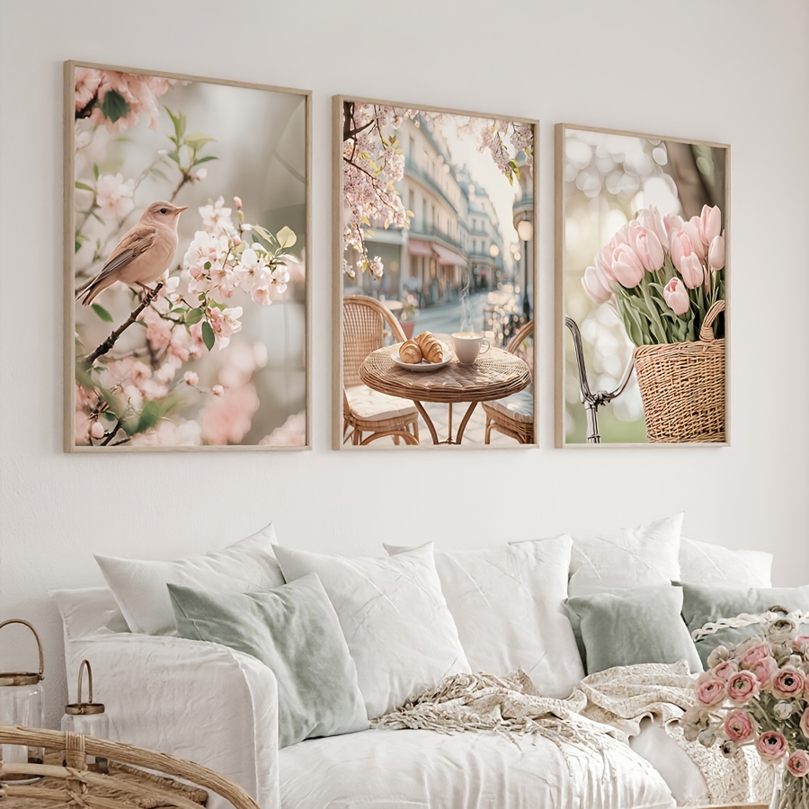 3pcs/set Romantic Paris Street - Outdoor Furniture Decor recension och pris