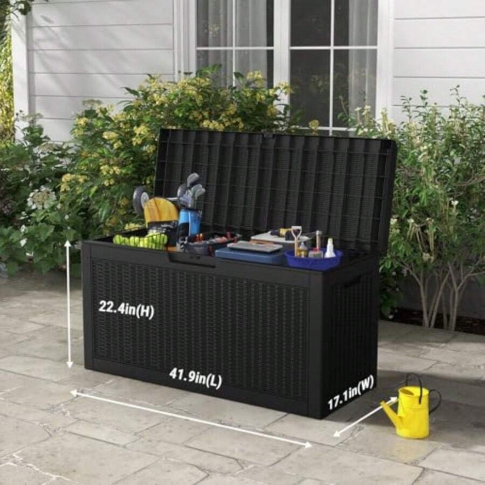 Outdoor Storage Box Deck Box W - Outdoor Furniture Patio recension och pris