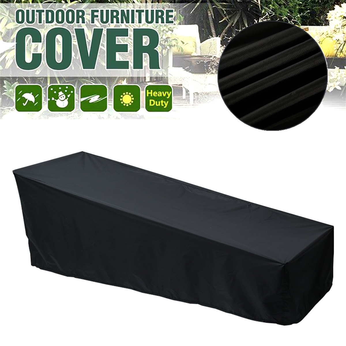 Outdoor Garden Sunbed Cover Su - Outdoor Furniture Paint recension och pris