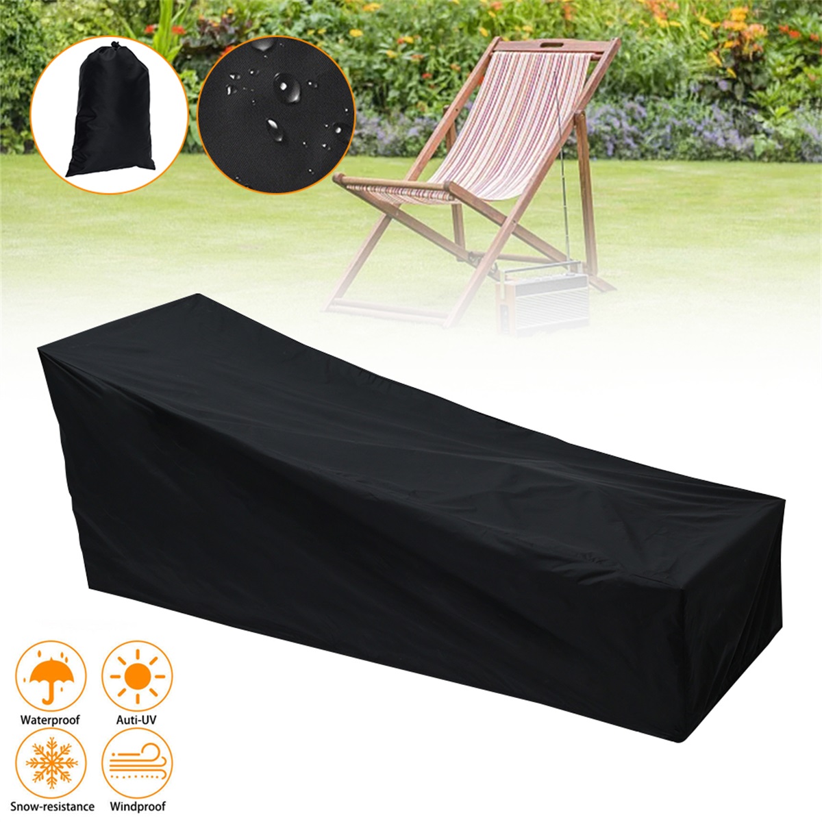 Outdoor Garden Sunbed Cover Su - Outdoor Furniture Paint recension och pris