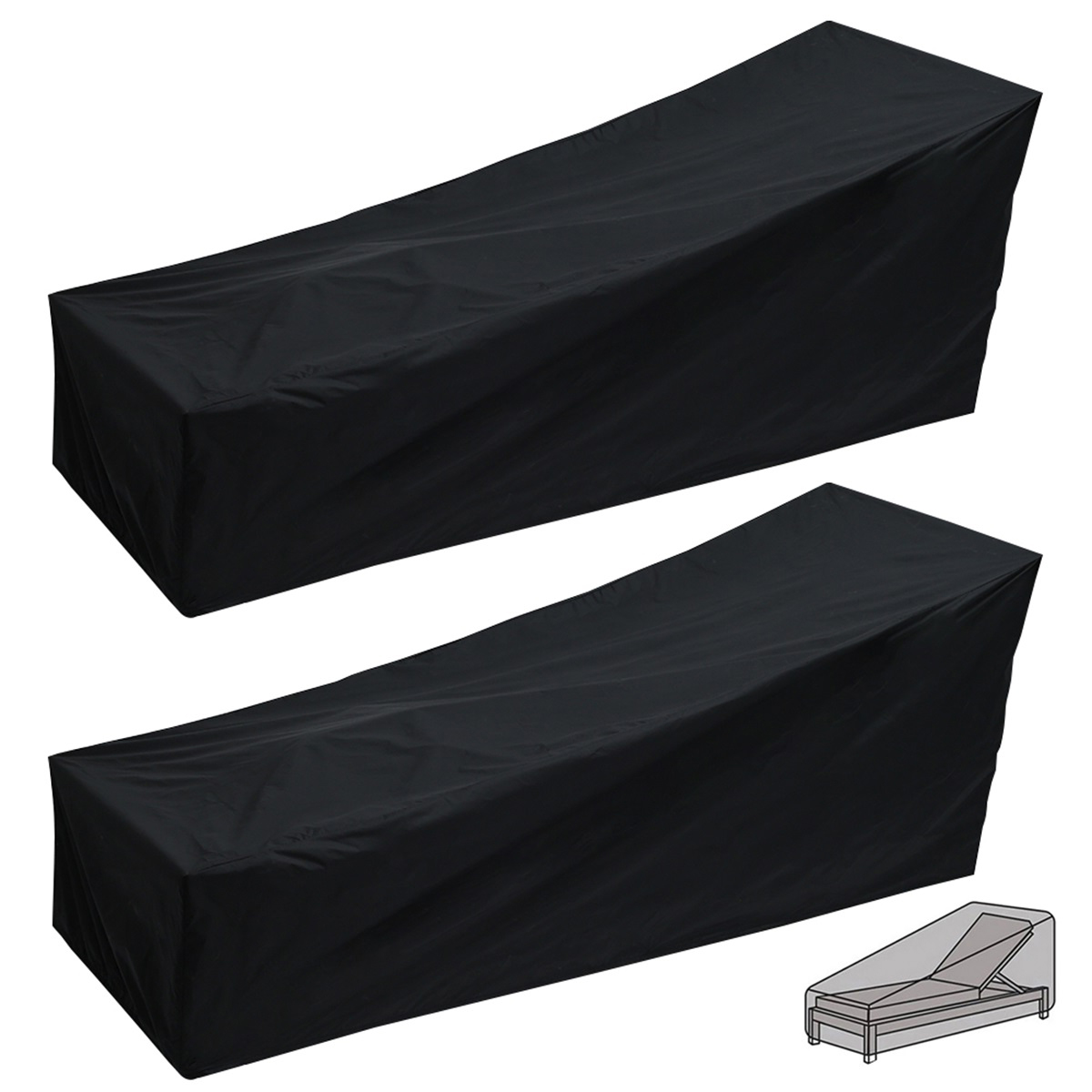 Outdoor Garden Sunbed Cover Su - Outdoor Furniture Paint recension och pris