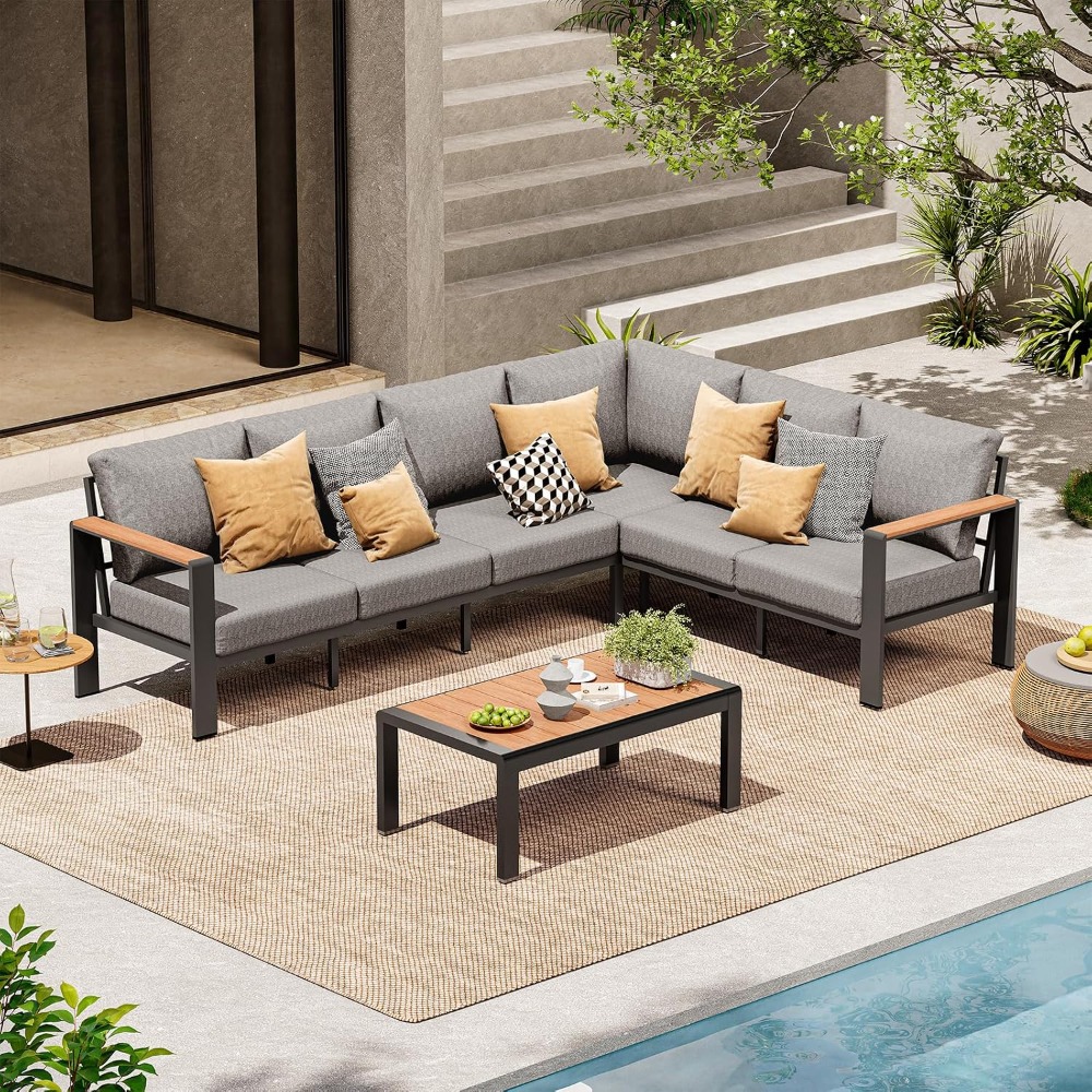 USA Stock Aluminum Outdoor Pat - Outdoor Furniture For Sale recension och pris