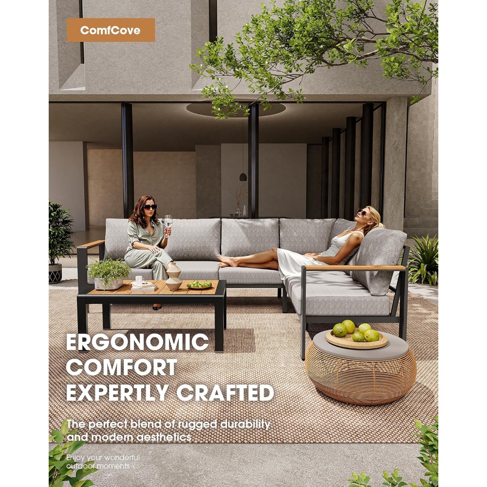 USA Stock Aluminum Outdoor Pat - Outdoor Furniture For Sale recension och pris