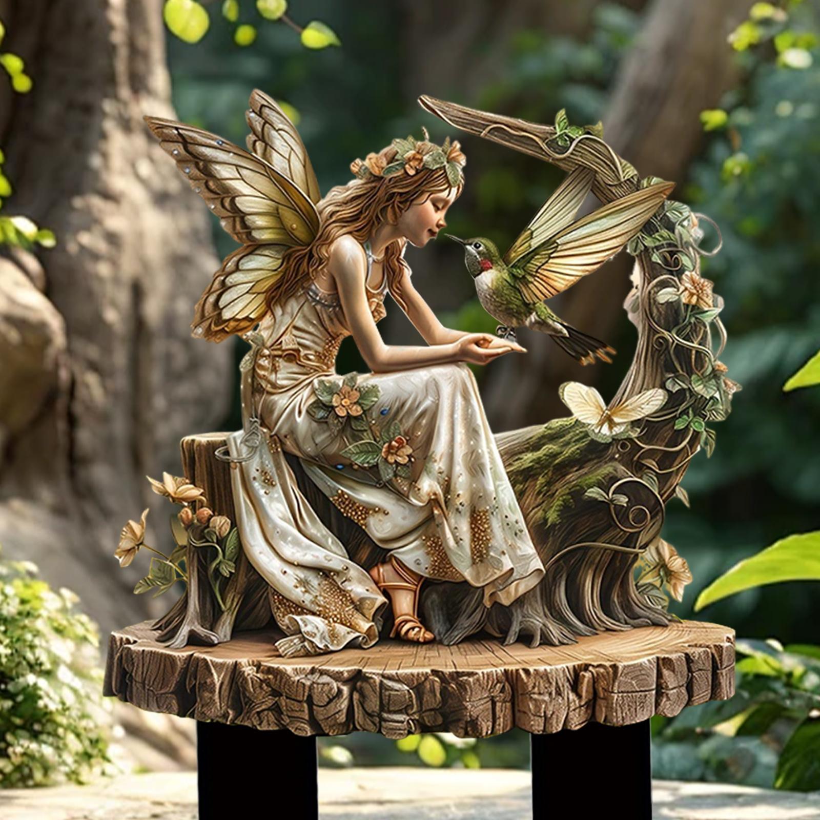 Fairy Decorative Garden Stake  - Outdoor Furniture Decor recension och pris
