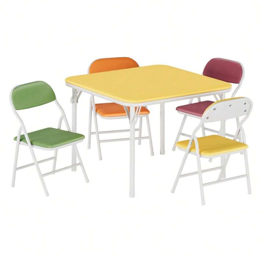 Foldable Square Table and Chai - Outdoor Furniture Dining Set recension och pris