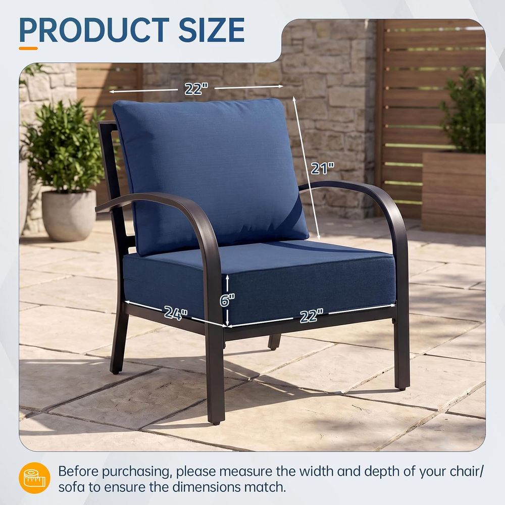 Outdoor Furniture Cushions, 6  - Outdoor Furniture Patio recension och pris